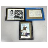 Autograped baseball players lot