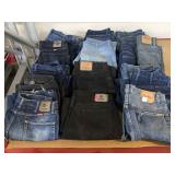 Assorted Jeans. Wrangler, Leviï¿½s & More