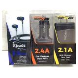 Two brand new kick power items and original
