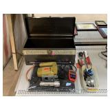 Black & Decker Jig Saw, Tool Box, & More