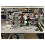 Variety of Vintage Items. Vases, Parfum Bottle,