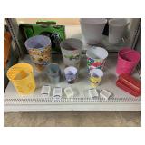 New Trash Cans, Buckets, storage containers, and