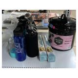 Multiuse Pot, Wax Paper & Water/Spray Bottles