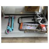 Kick Board Scooter In Box, Hand Truck Dolly &