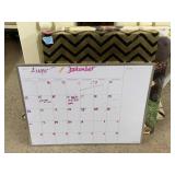 Dry Erase Calendar Board & 2 Prints
