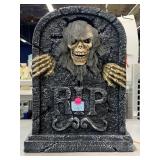Animated Grave RIP Halloween Decoration.