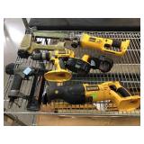 Dewalt Tools incl. Drill, Cut-off tool,