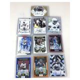 Mixed lot of autograped cards
