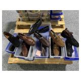 12 Pairs Menï¿½s Shoes - Sz 9.5 - Many Designer