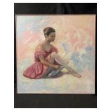 ï¿½Debutï¿½ an original oil acrylic by artist Norma