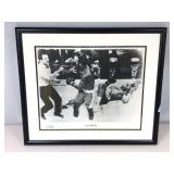 Ali Frazier framed photo