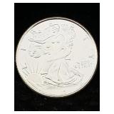 1/10 Ozt .999 Fine Silver Round Walking Liberty
