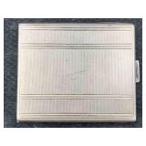 Vtg .835 Silver Cigarette Case Holder, Tw 81.3g,