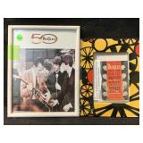 Two Beatles items, 1 a photograph with Ed