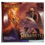Vtg Orig. Megadeath Poster - Normal poster size -