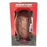 Nfl Wilson football facsimile auto Barry sanders