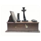 Western electric, Antique wall telephone,