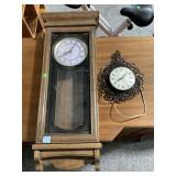 Verichron Quartz Wall Clock and GE Vtg Electric