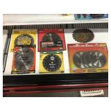 Collection of Saw Blades packs, 7-1/4in, 8-1/4in,