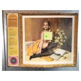 Vtg Orig. Haroldï¿½s Club Nude Calendar Poster -