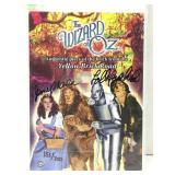 A Wizard of Oz collectible prop card with COA on