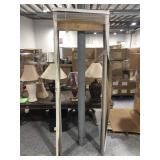 8ft tall Dayoris Aluminum Door Frame - appears