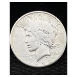 1922 S Silver Peace Dollar