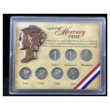 The Legend Of The Mercury Dime Set From 1910