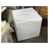 Multi Color Lights solid/changing Square stool,