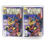 Wolverine Comic Books - Ex Condition - Bagged and