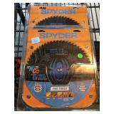 2 New Spyder 10in Carbide Tipped Saw Blade