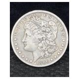 1886 O Silver Morgan Dollar