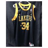 Shaquille oneal Lakers jersey sz XL 57