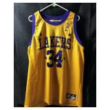Shaquille oneal Lakers jersey sz XL 57