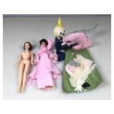 2 Vtg My Fair Lady Barbie Dolls & Jack In The Box