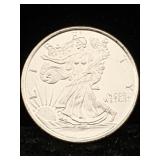 1/10 Ozt .999 Fine Silver Round Walking Liberty