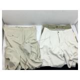 Three pair of Tommy Bahama casual shorts with a