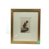 Signed by the artist with the signature style of