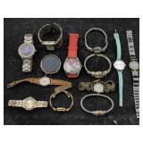 Collection Of Quartz Watches Incl. Geneva, Elgin,