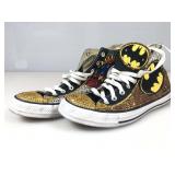Batman Bling Converse All Star Mens Sz 9.
