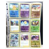 Pokemon cards in album