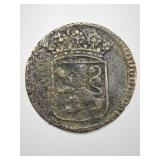 1744 Voc Indies 1 Duit New York Penny Zeeland