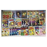 Simpsons Comic Books - Ex Condition - Bagged and