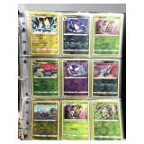 Pokemon cards in album