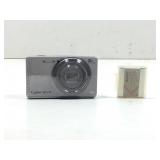 Small Sony cyber shot camera with black zipper