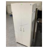 5ft tall White Storage Cabinet
