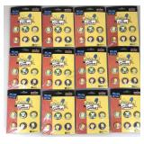 12 NOS The Simpsons Six PinBack Button Sets
