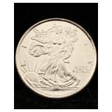 1/10 Ozt .999 Fine Silver Round Walking Liberty