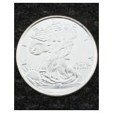 1/10 Ozt .999 Fine Silver Round Walking Liberty