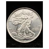 1/10 Ozt .999 Fine Silver Round Walking Liberty